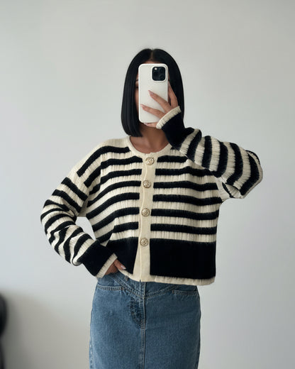 Cardigan Oversized Crop