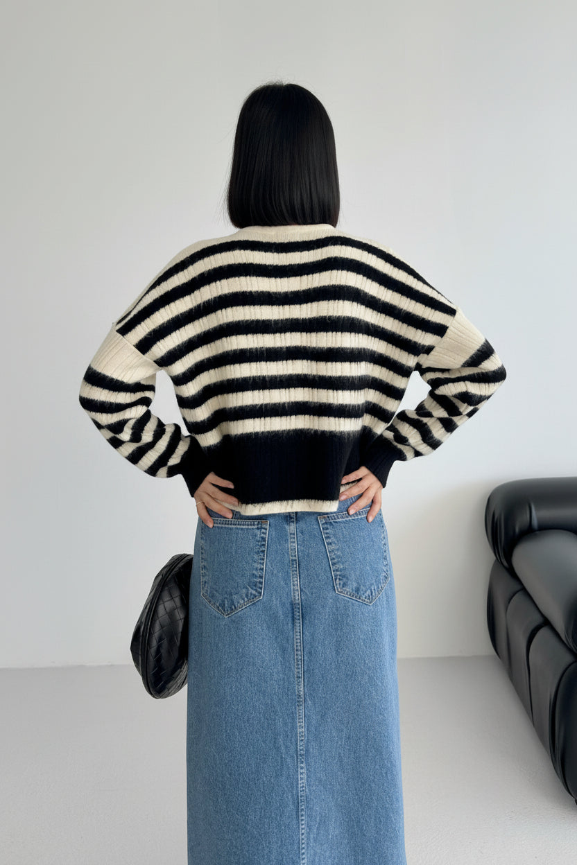 Cardigan Oversized Crop