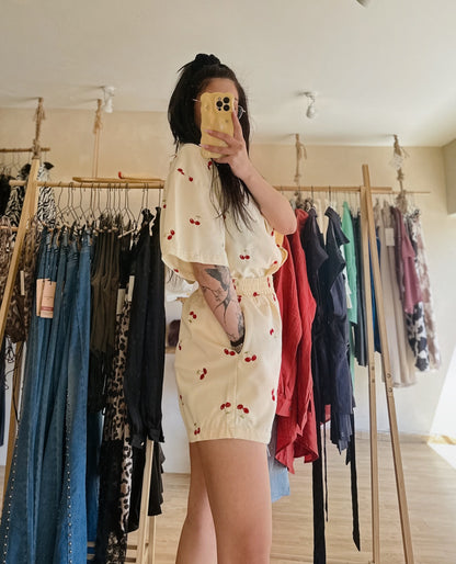 Cherry set jean