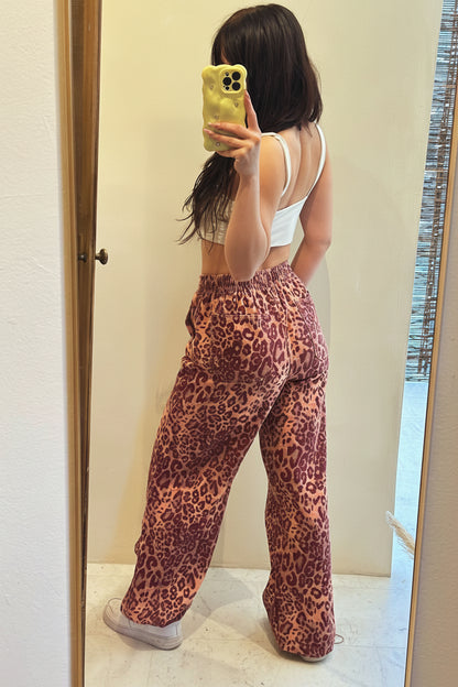 Leopard Print Jean "ROSALIE LEO"